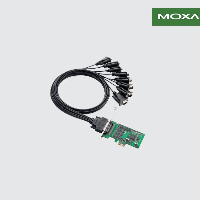 Moxa CP-118EL-A 8-port RS-232/422/485 PCIe serial card
