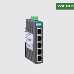 Moxa EDS-205 5 Port 10/100 Base Industrial Ethernet Switch - Image 3