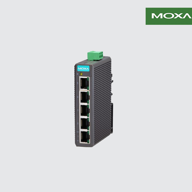 Moxa EDS205 5 Port Industrial Switch