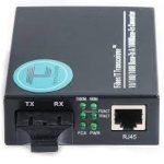 Techlogiks 10/100/1000BaseT to 1000BaseSX/LX Gigabit Media Converter