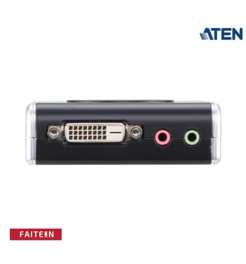 ATEN CS682 2-Port USB DVI/Audio Cable KVM Switch with Remote Port Selector