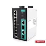 MOXA EDS-P510A-8PoE-2GTXSFP-T Managed Ethernet PoE Switch with 8 PoE+ ports, 2 combo gigabit Ethernet ports, -40 to 75°C