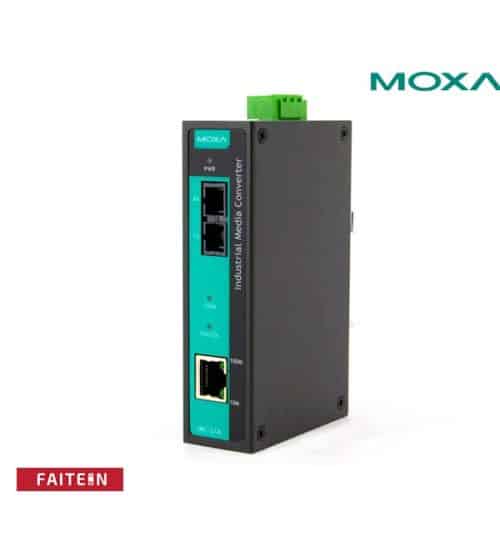Moxa IMC-21A-S-SC-T Industrial 10/100BaseT(X) to 100BaseFX media converter