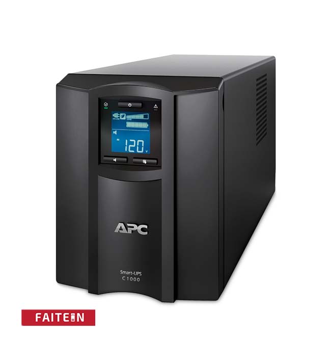 APC SMC1000IC Smart-UPS 1000VA, Tower, LCD 230V with SmartConnect Port