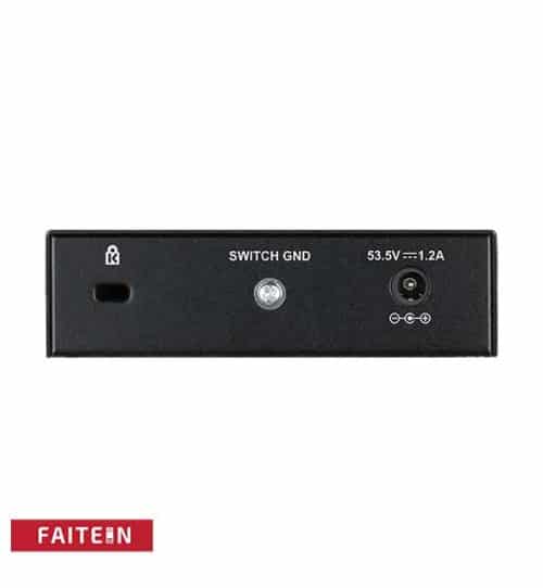 D-Link DGS-1005P 5-Port Gigabit Switch with 4 PoE Ports