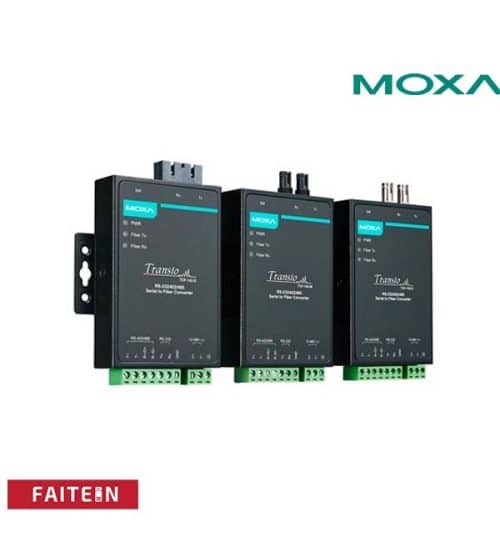 Moxa TCF-142-S-ST RS-232/422/485 to Fiber Optic Converter