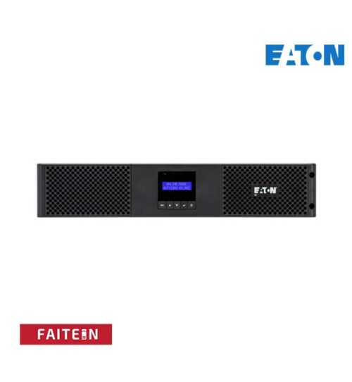 Eaton 9E3000IR UPS, 3000 VA, 2700 W, Input: C20, Outputs: (6) C13, (1) C19, Rack, 2U