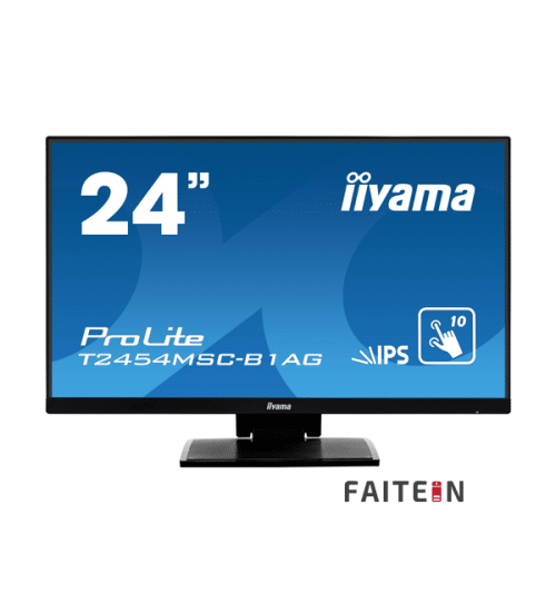 IIyama T2454MSC-B1AG IIYAMA ProLite T2454MSC-B1AG, 60cm (23,6''), Projected Capacitive, 10 TP, Full HD, black touch monitor (16:9)