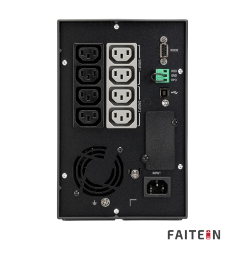 Eaton 5P1550IG2 UPS, 1550 VA, 1100 W, Sine wave Input: C14, Outputs: (8) C13, Tower