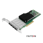 Intel X710-DA4 Quad Port 10Gb Direct Attach, SFP+, Converged Network Adapter,